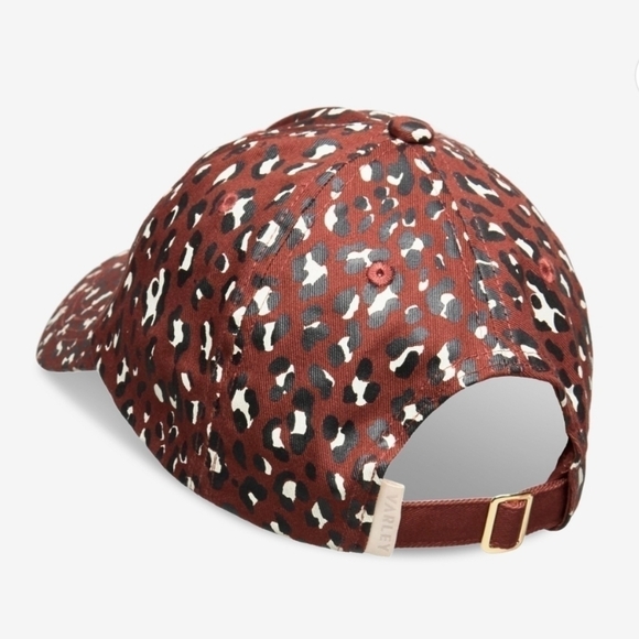 New Varley James Baseball Cap in Tort Leopard One Size New Without Tag - Picture 7 of 13